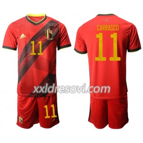 Belgija CARRASCO 11 Domaći Dječji Komplet Dresovi za Nogomet Euro 2020 (+ kratke hlače)